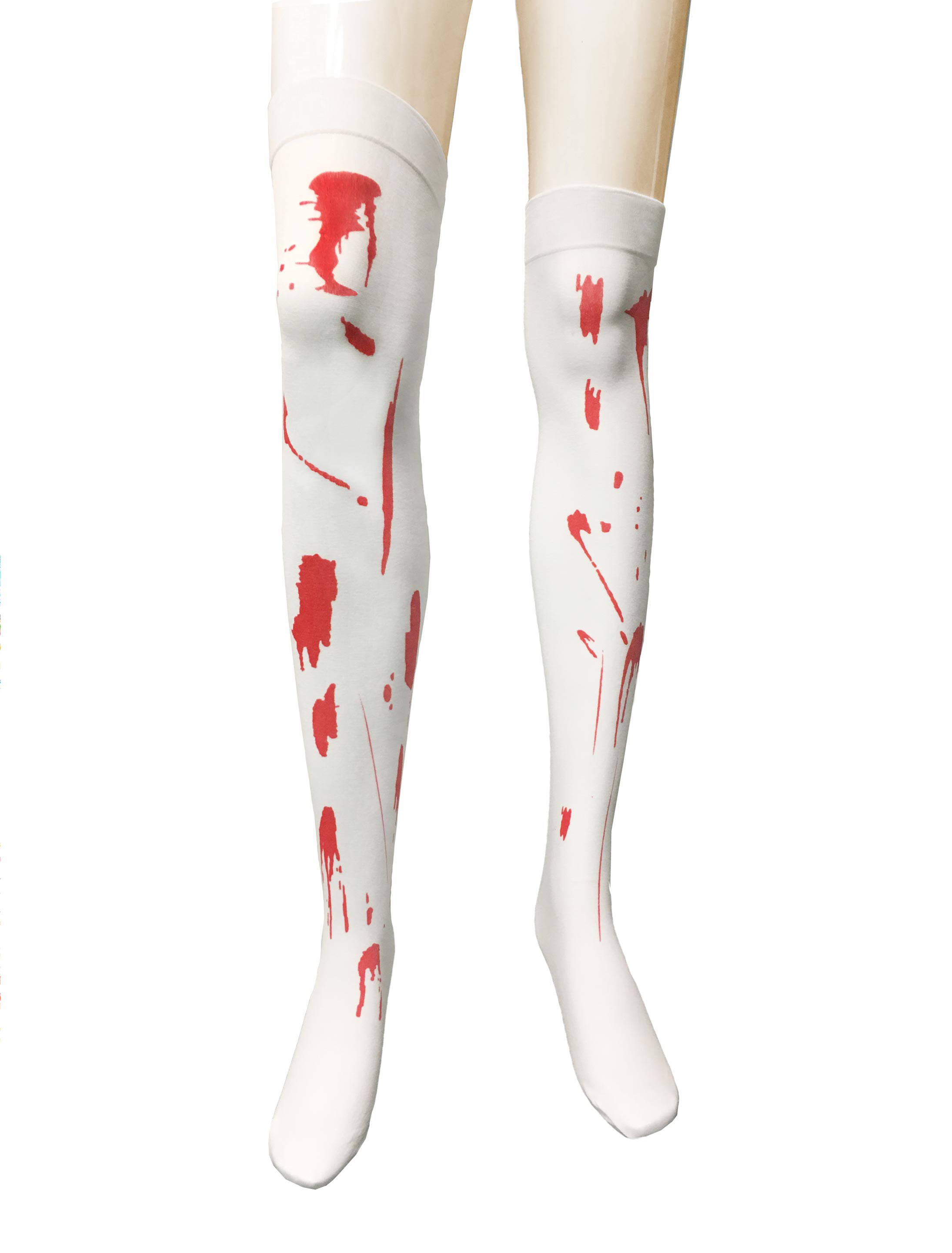 Overknees blutig