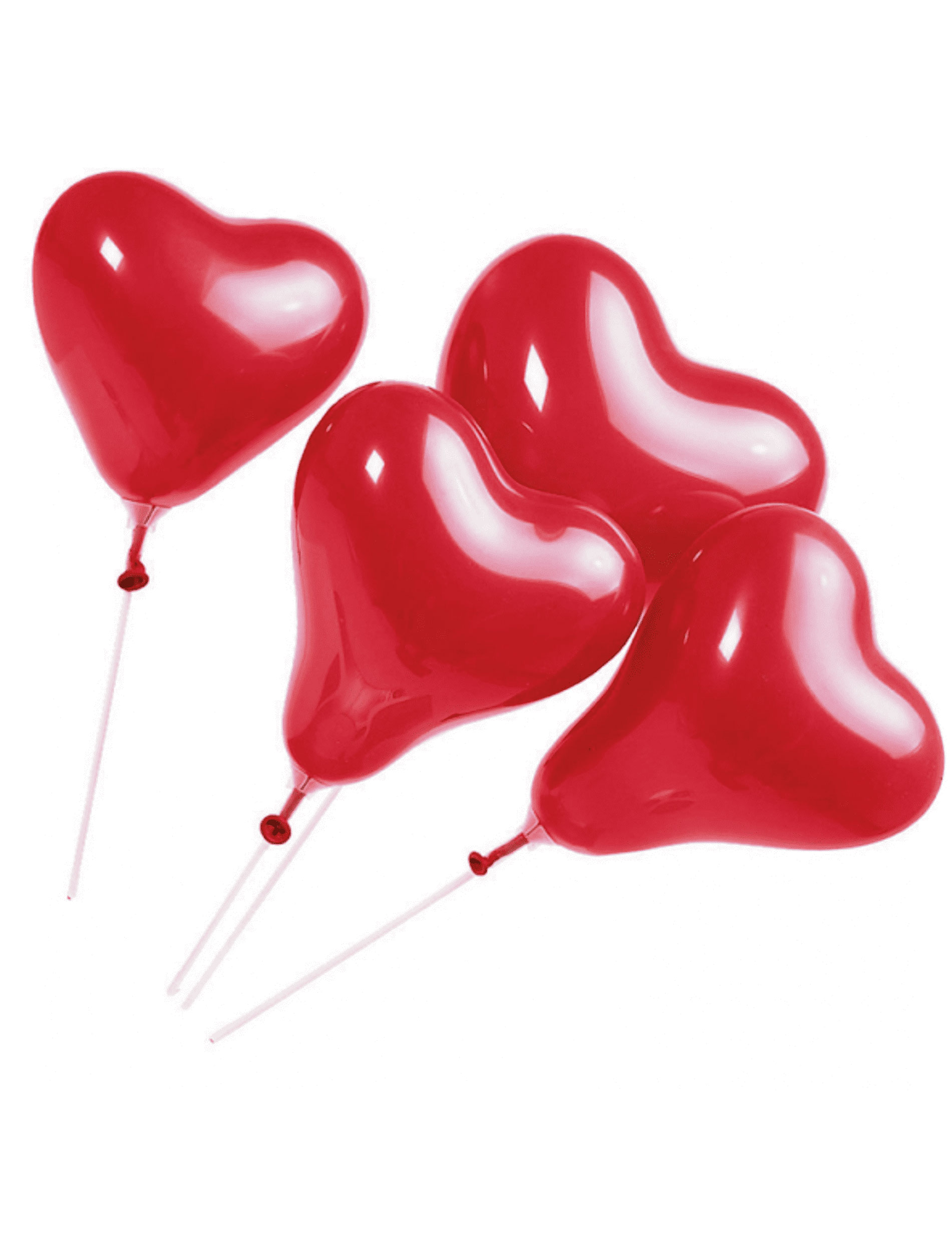 Luftballons Herz 5 Stück