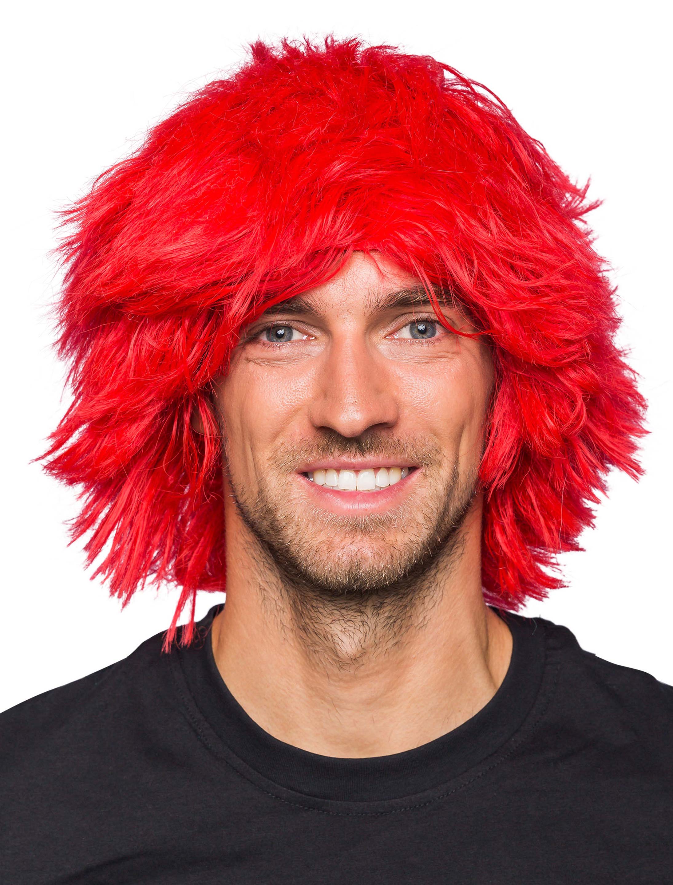 Perücke Clown rot one size Perücke Clown rot one size