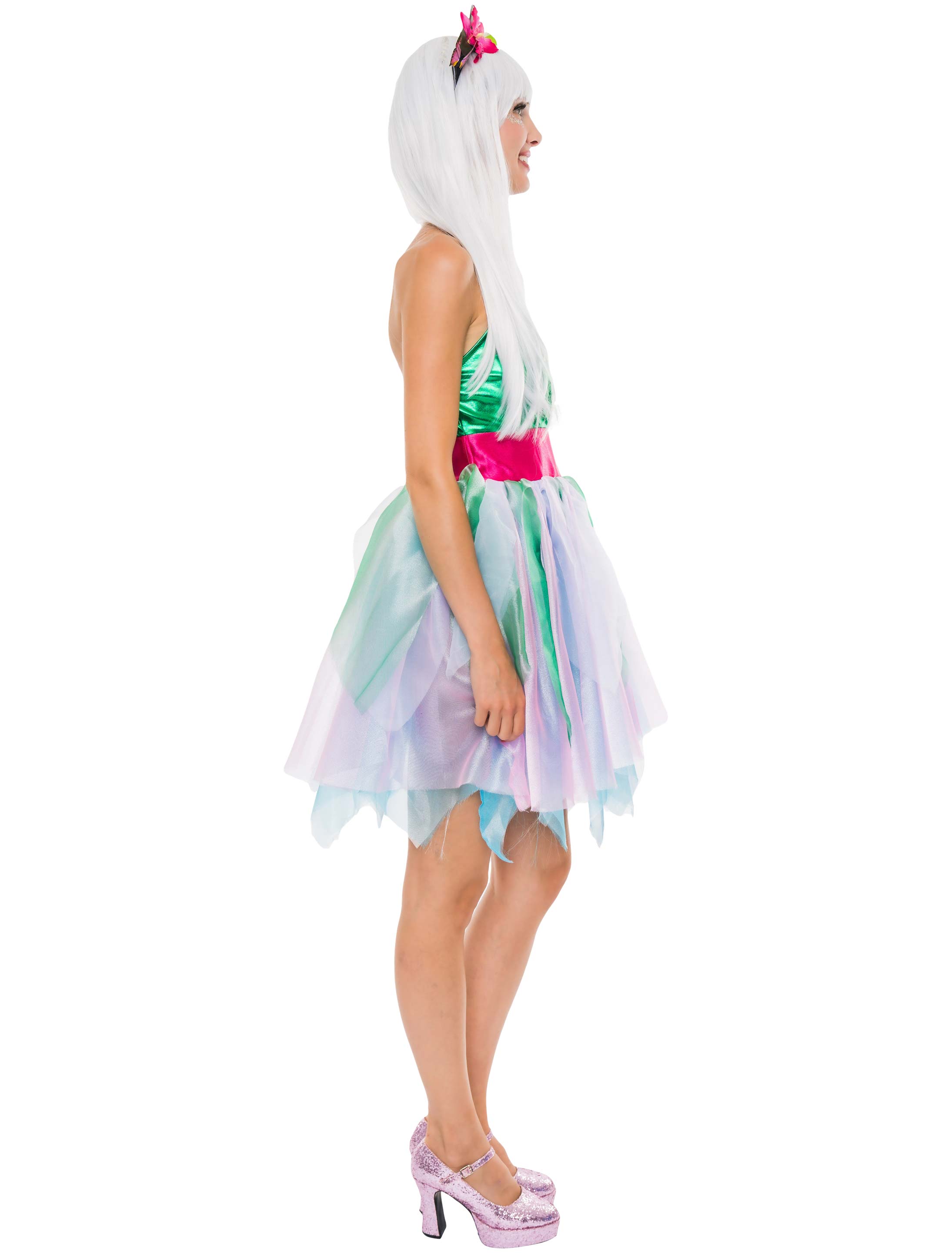 Trägerkleid Nymphe Damen bunt XL Trägerkleid Nymphe Damen bunt XL