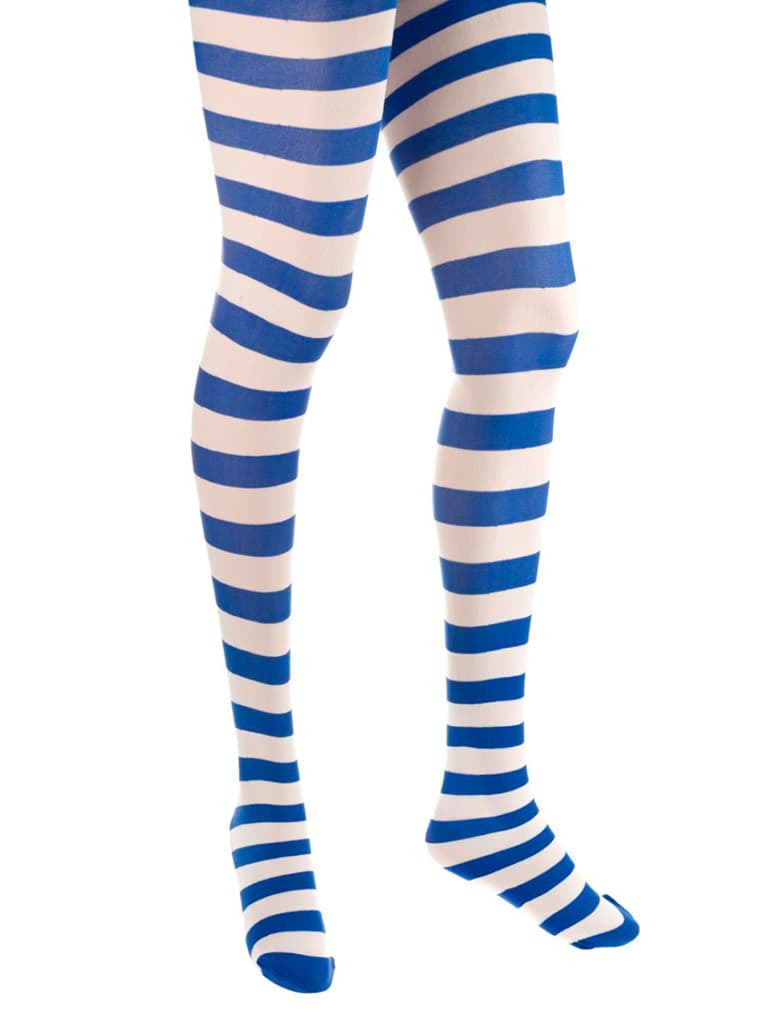 Strumpfhose 60den Damen blau/weiß 2XL/3XL Strumpfhose 60den Damen blau/weiß 2XL/3XL