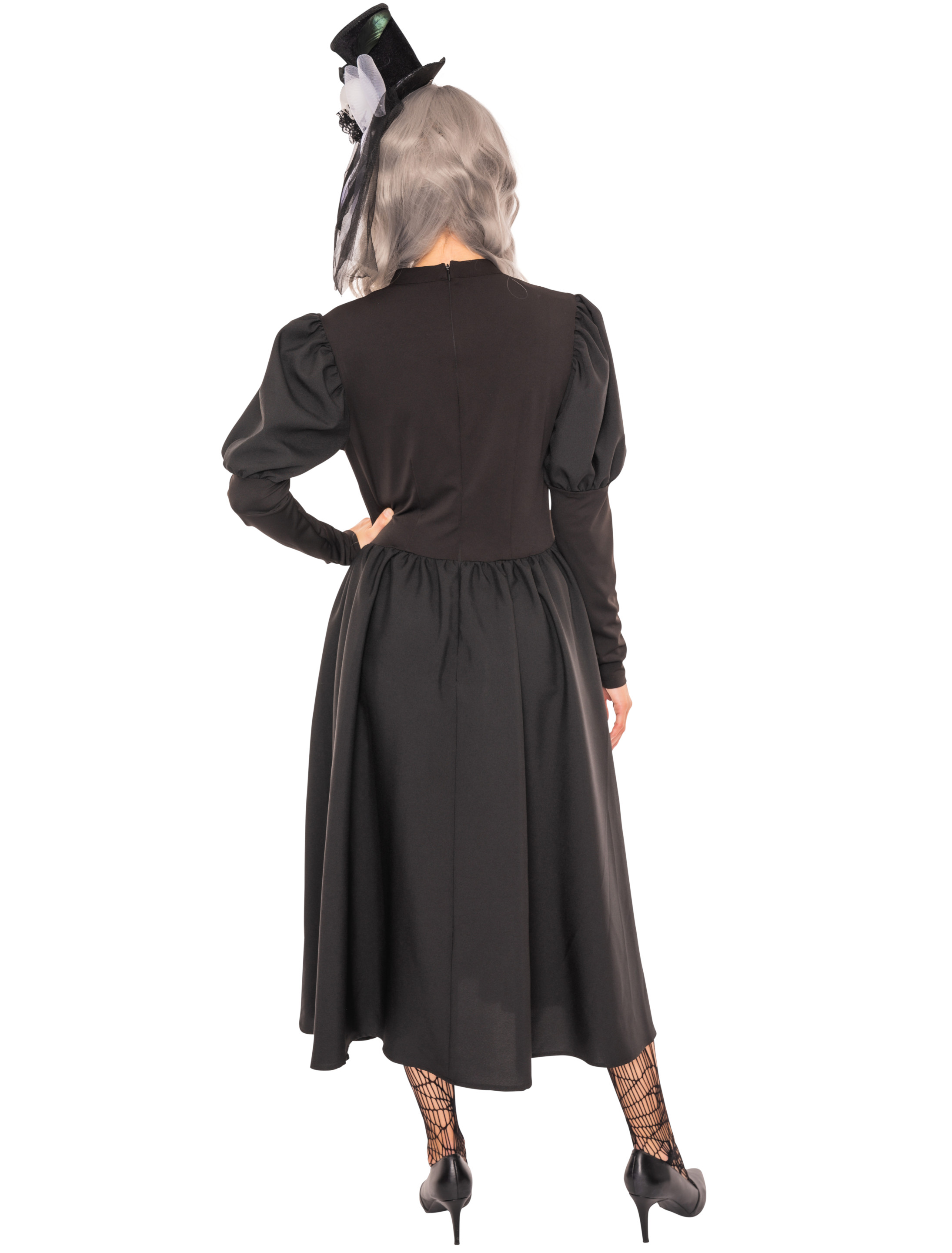 Kleid Kamee lang schwarz XL