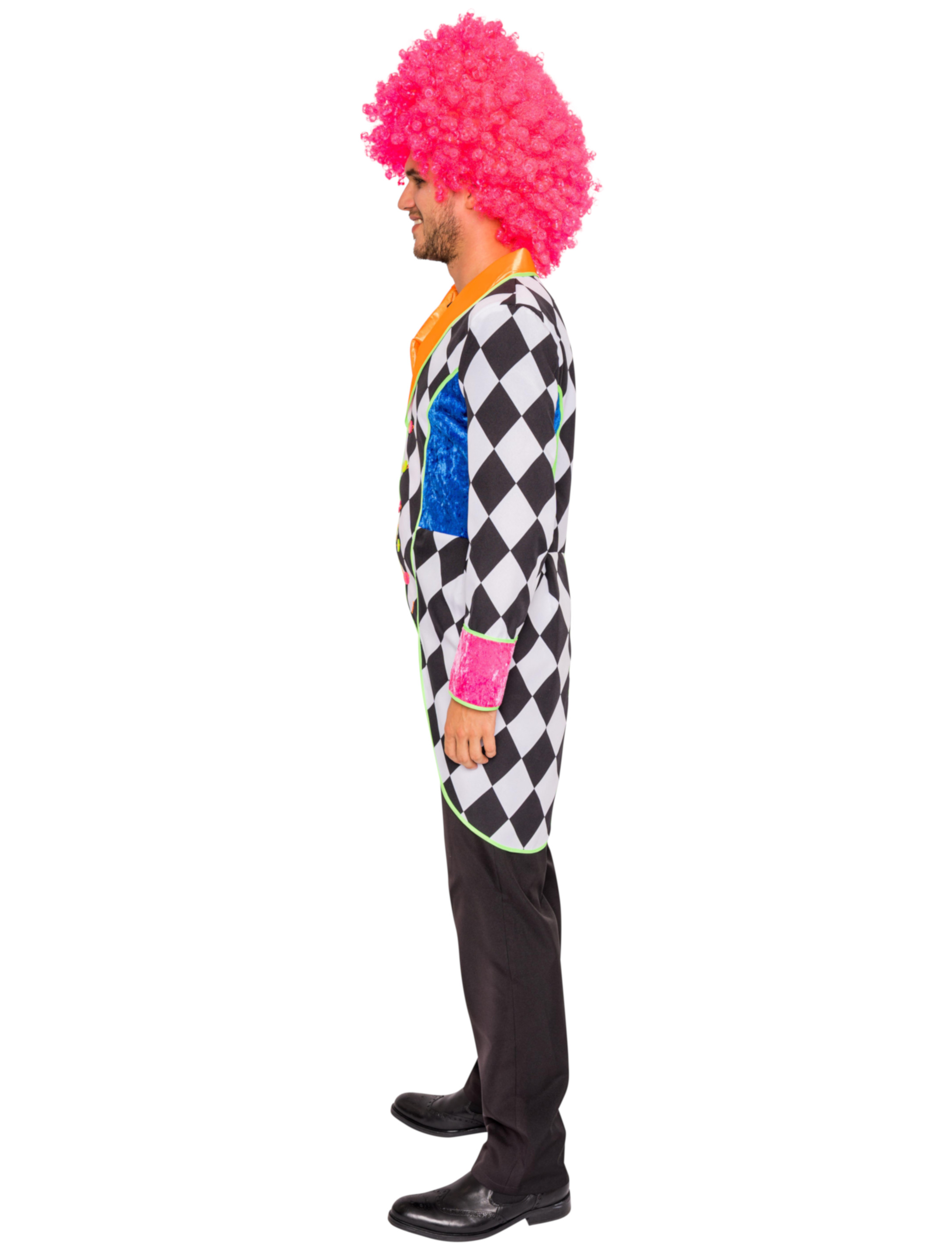 Mantel Harlekin Herren bunt M Mantel Harlekin Herren bunt M