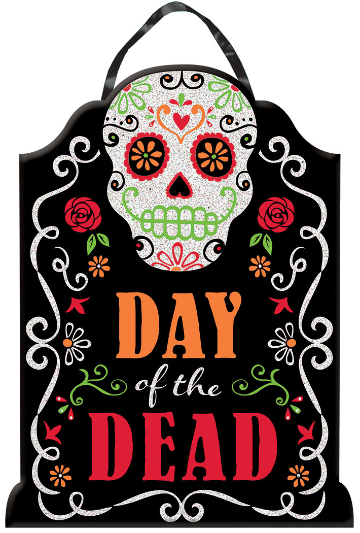 Deko Schild 'Day of the Dead'