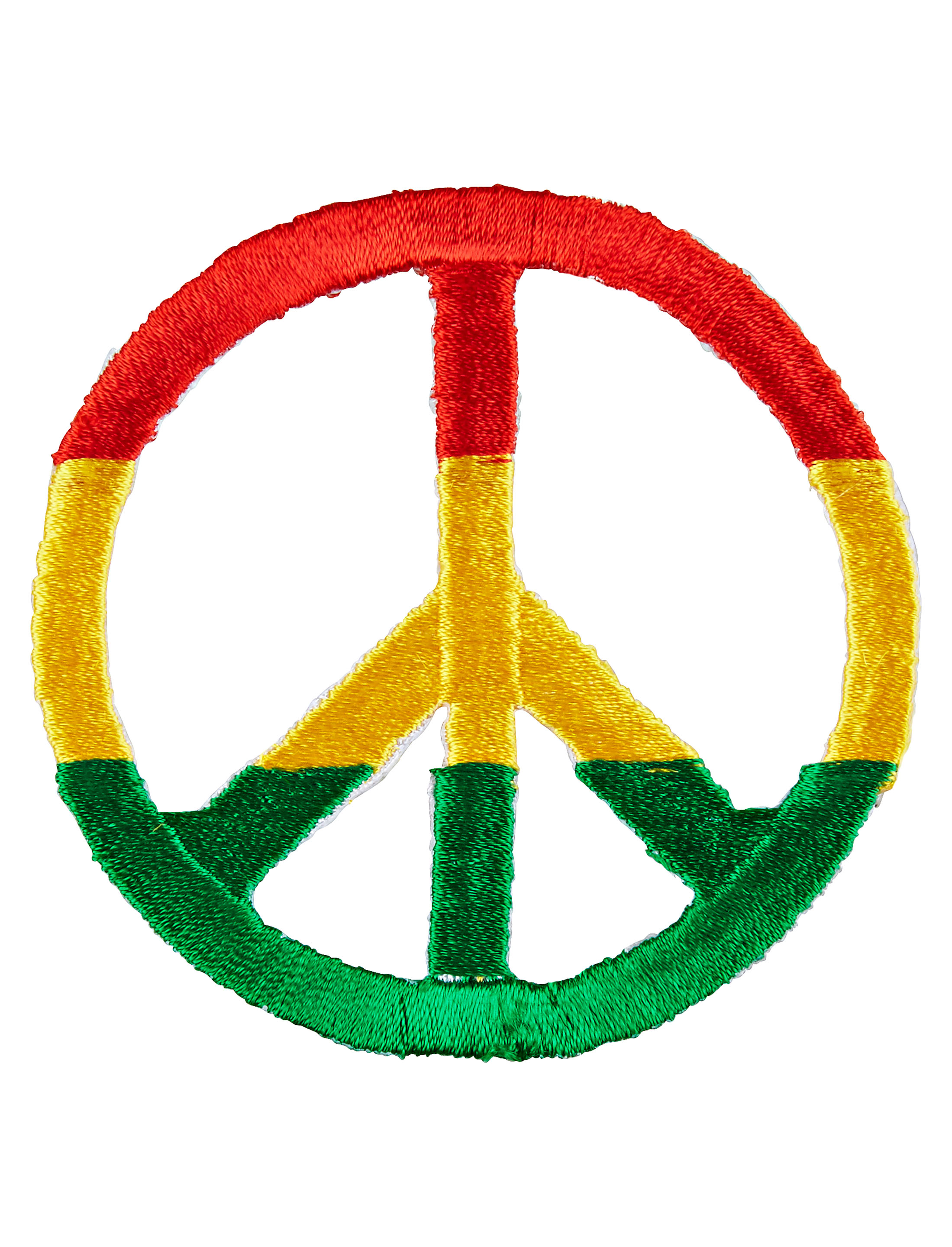 Aufnäher Peace Jamaika 2-tlg.