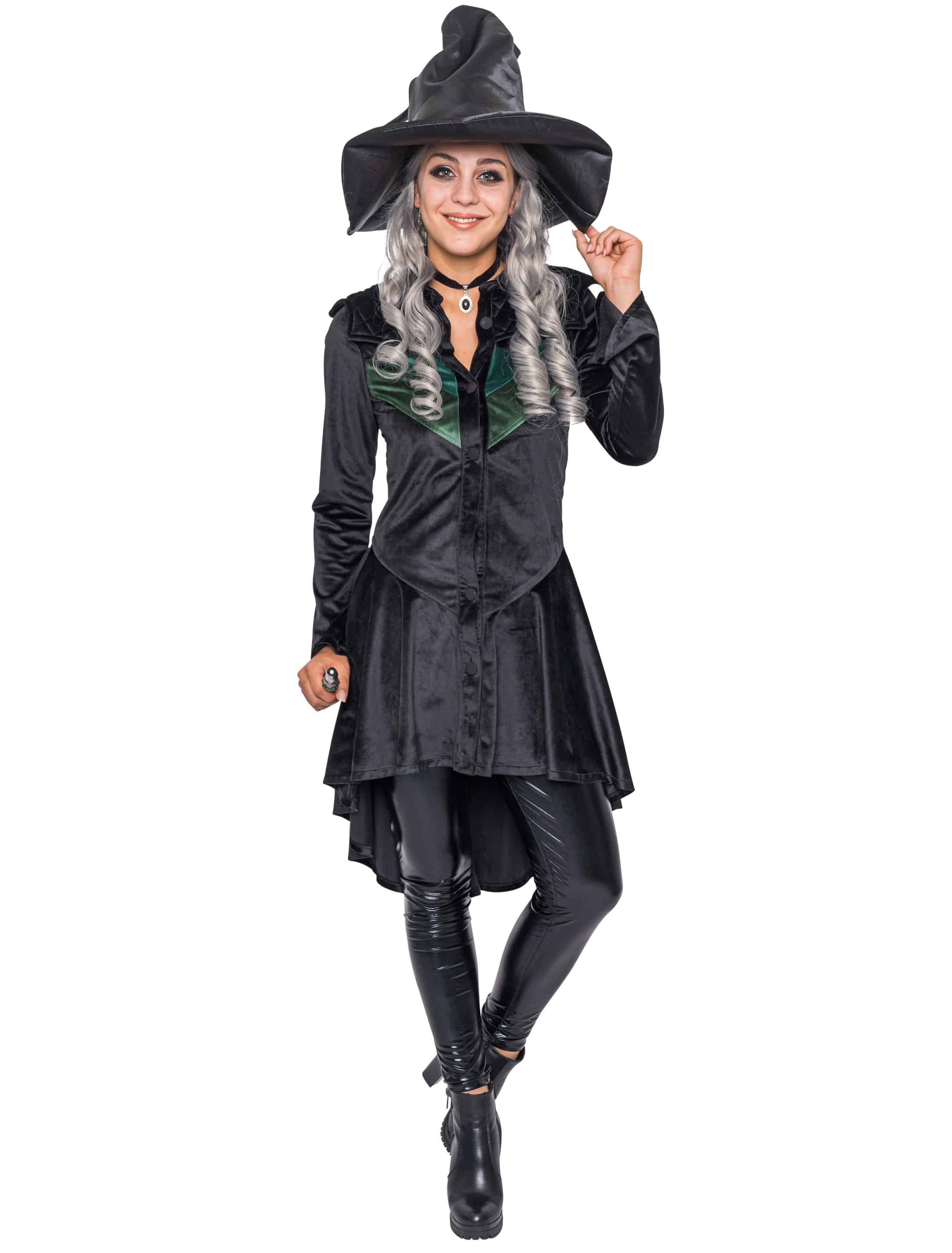 Mantel Zauberer Damen schwarz 2XL Mantel Zauberer Damen schwarz 2XL