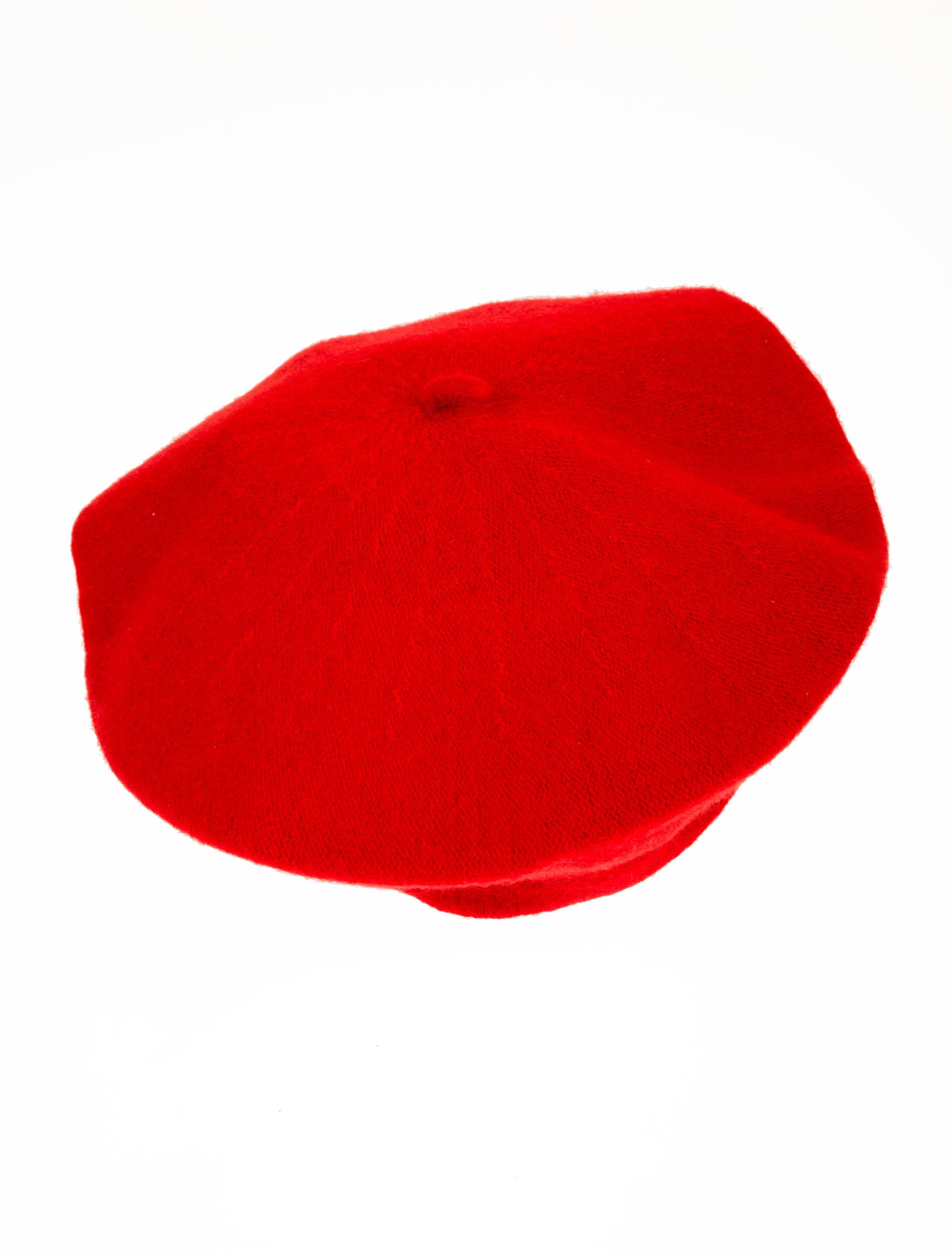 Baskenmütze de luxe rot one size