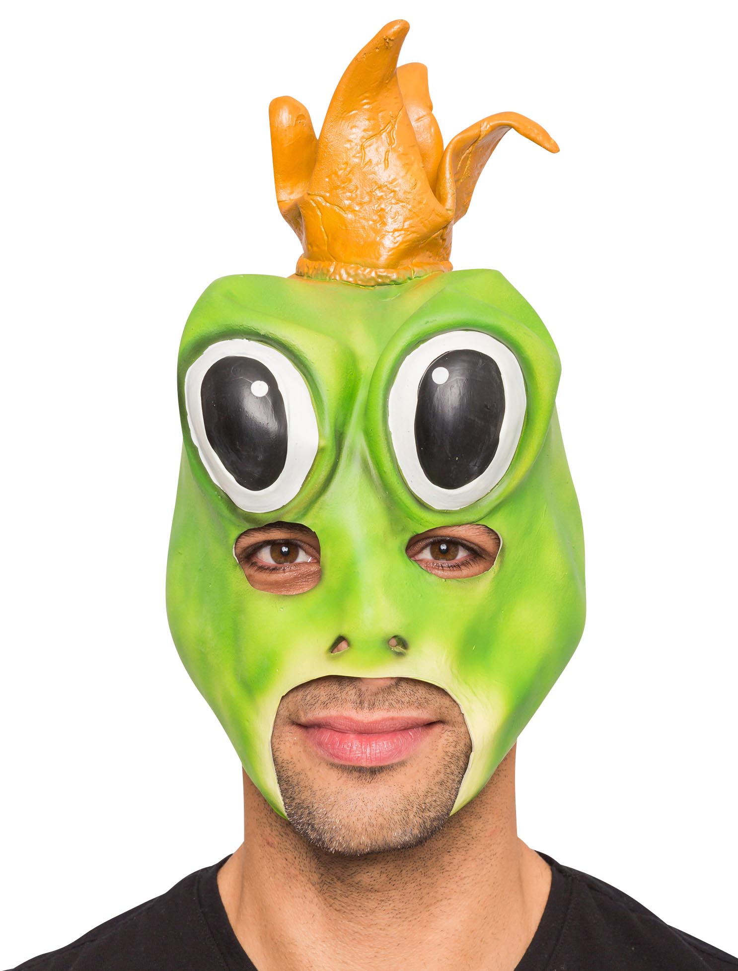 Latexmaske Froschkönig