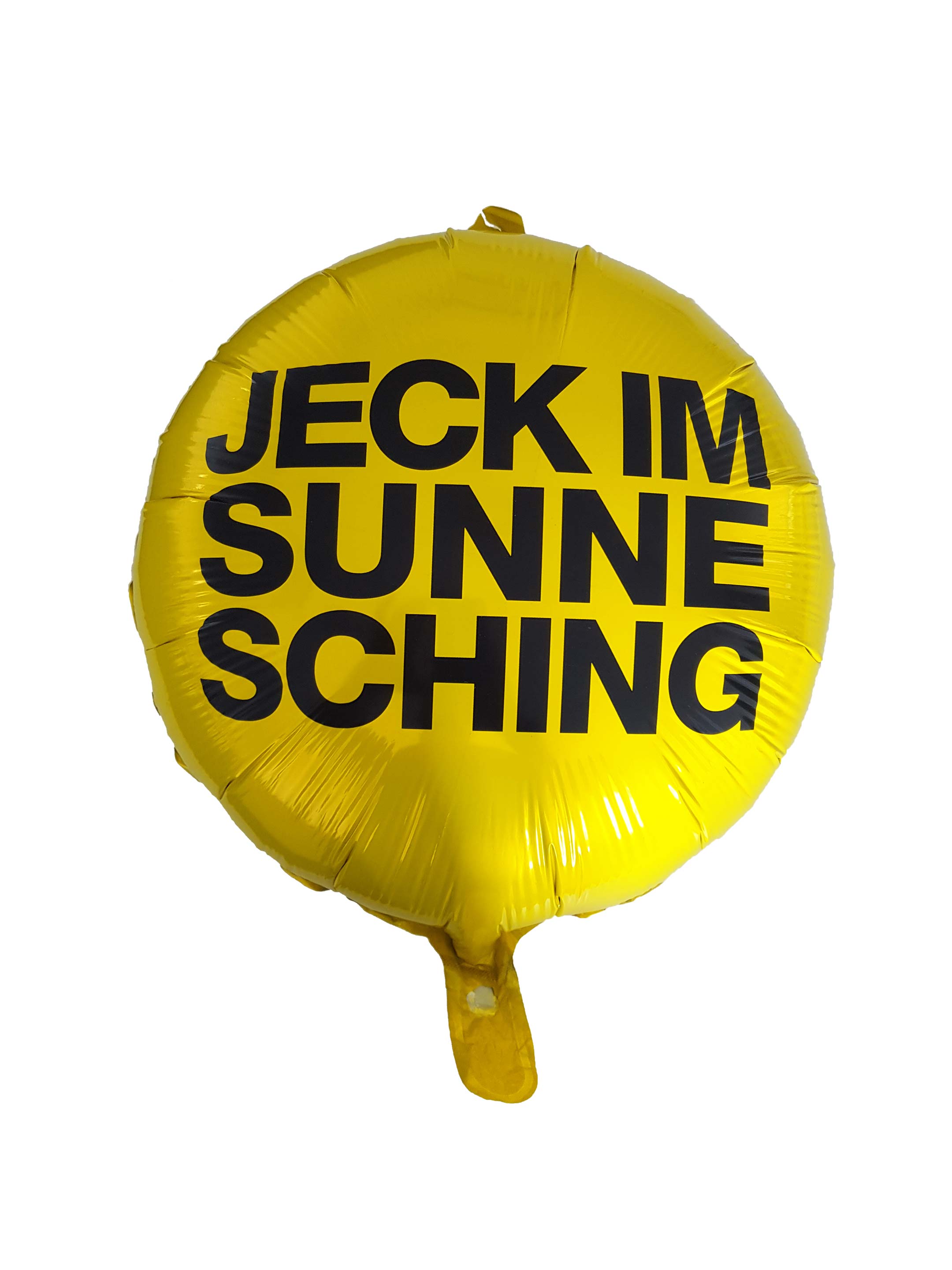 JIS Folienballon Jeck im Sunnesching