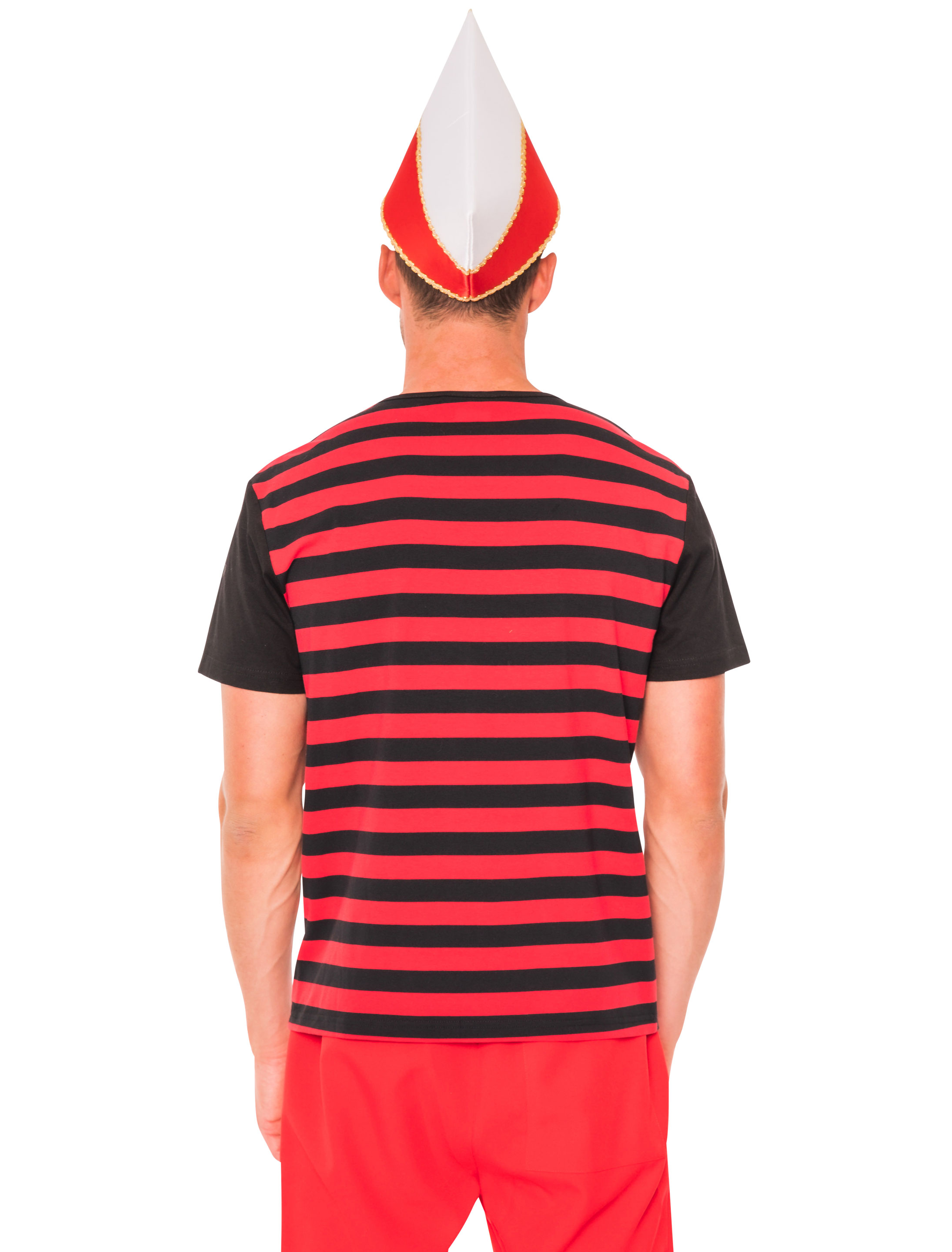 T-Shirt Köln Herren mit Wappen schwarz/rot 3XL