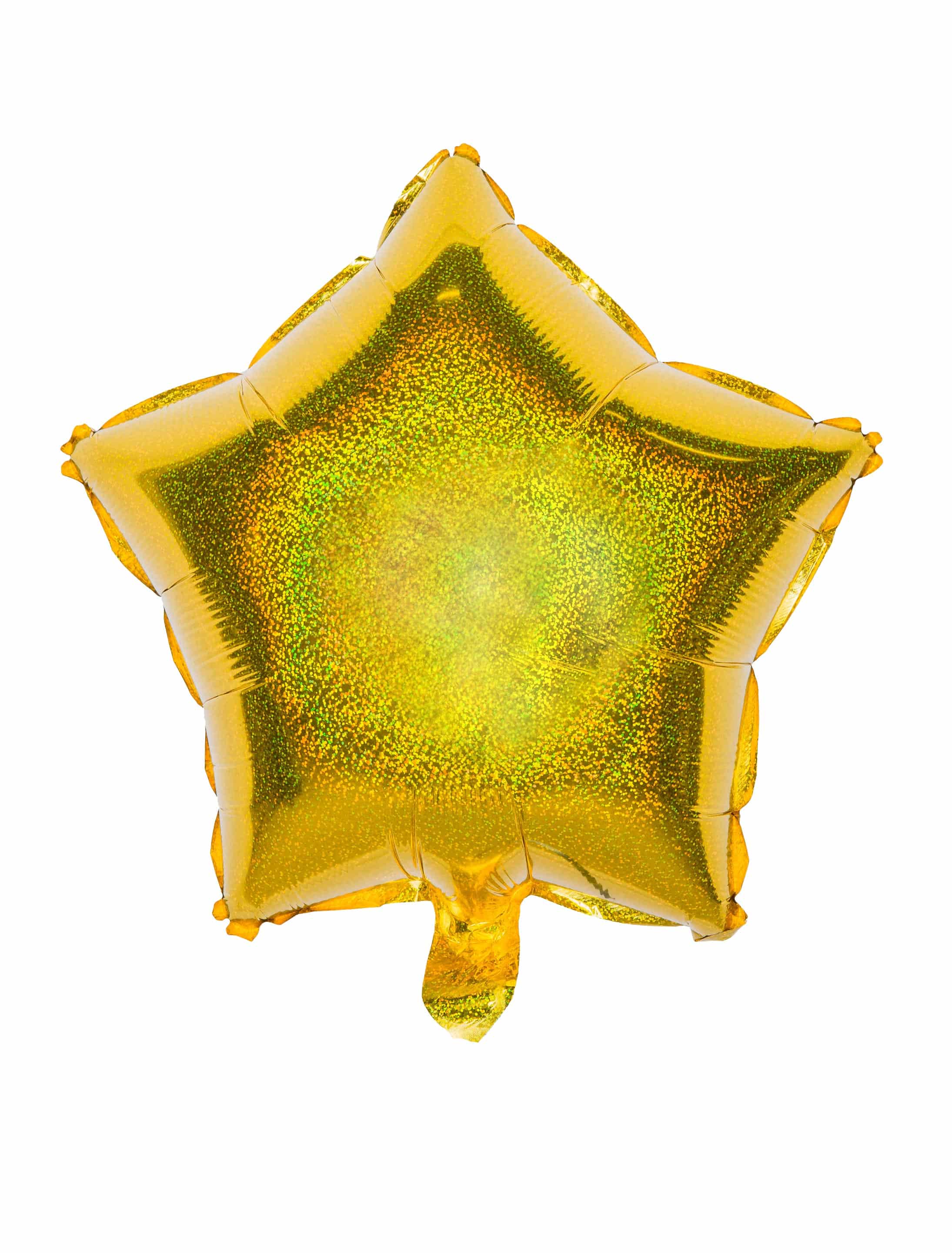 Folienballon Stern gold/schimmernd S