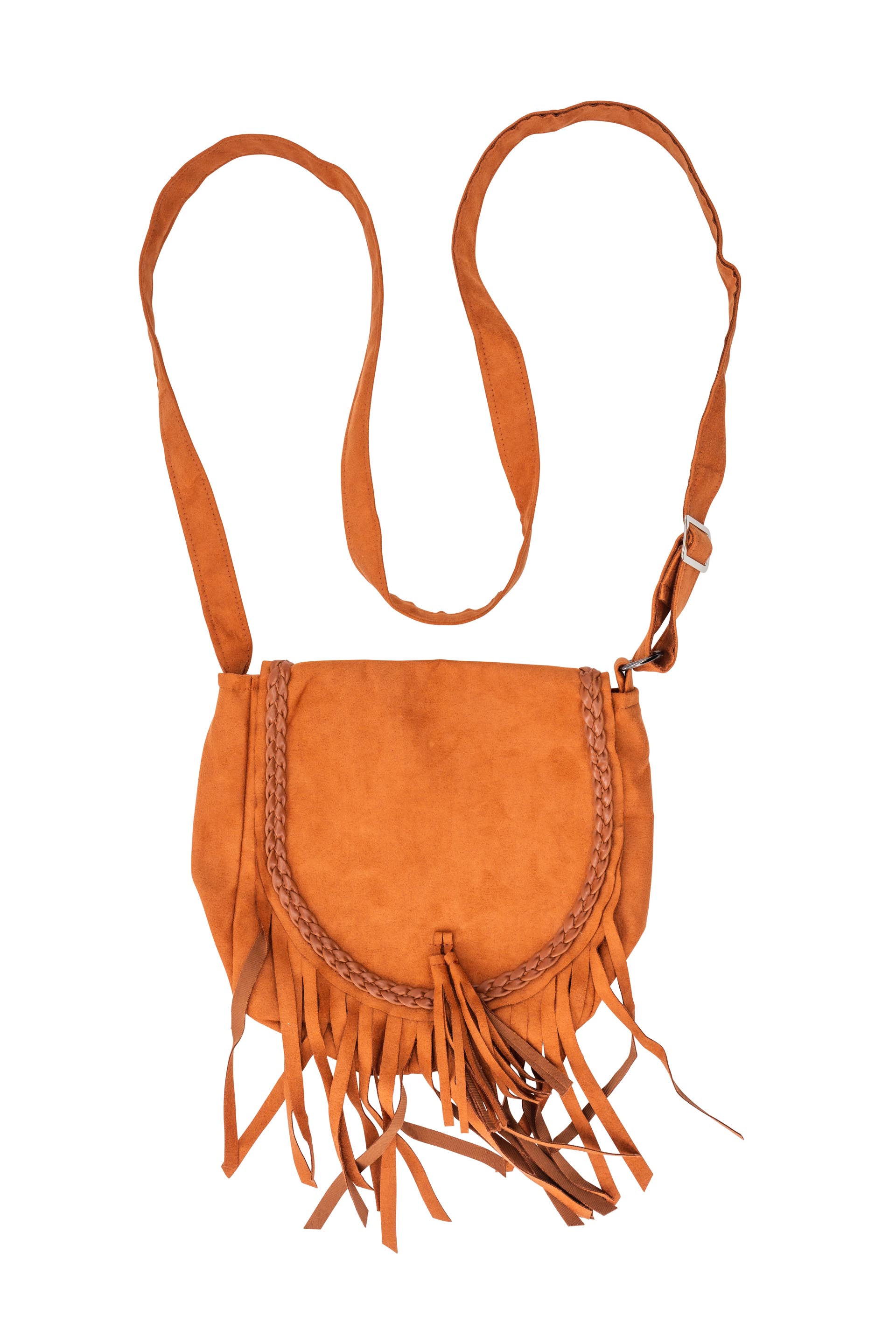 Tasche Indianer braun mit Fransen