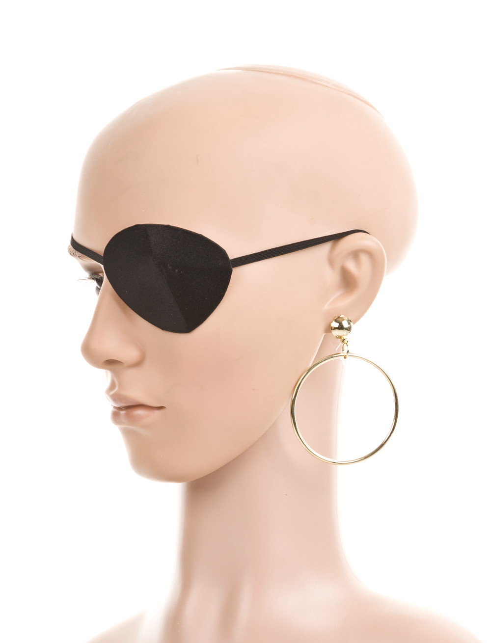 Augenklappe Pirat mit Ohrring