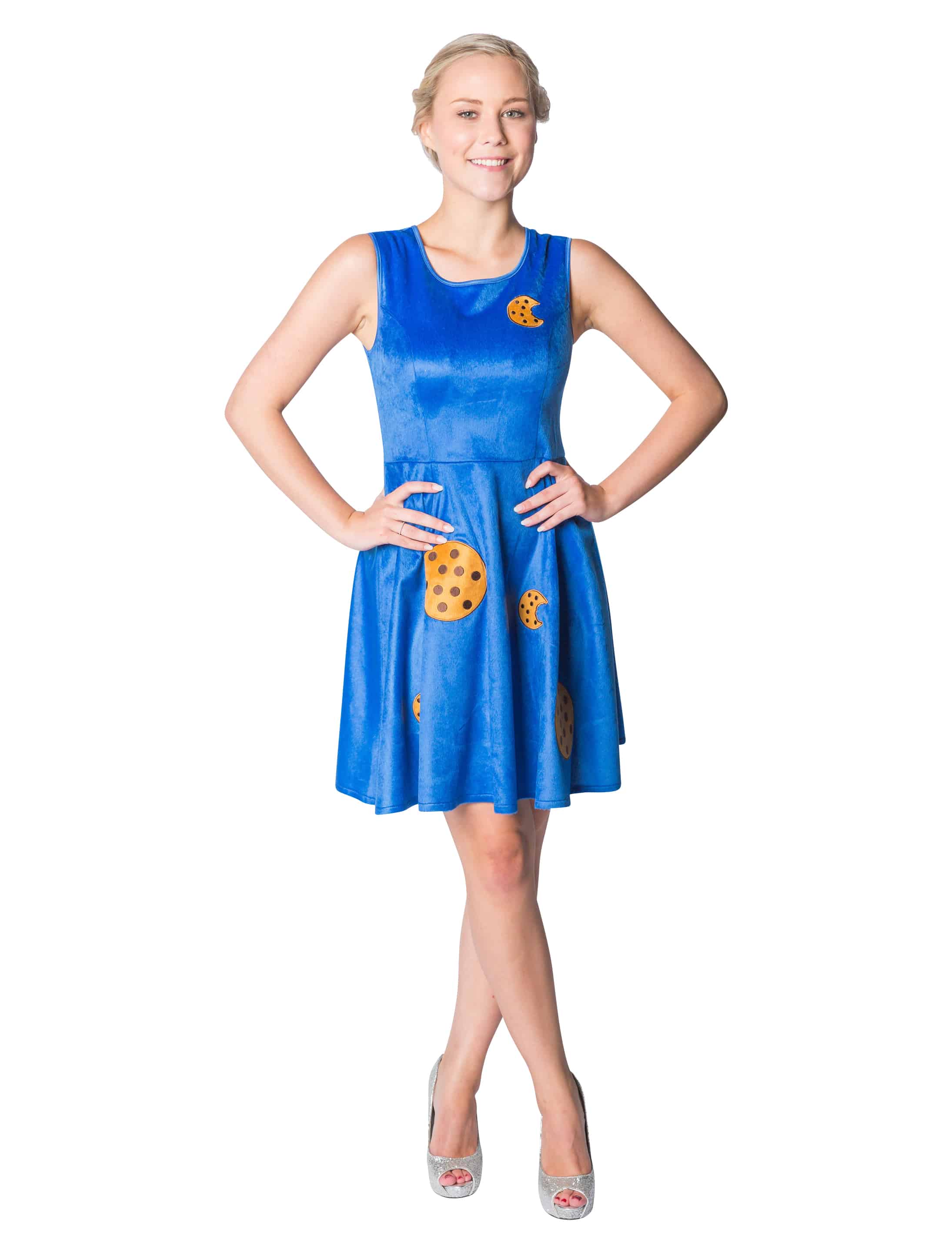 Kleid Krümelchen Damen blau 46