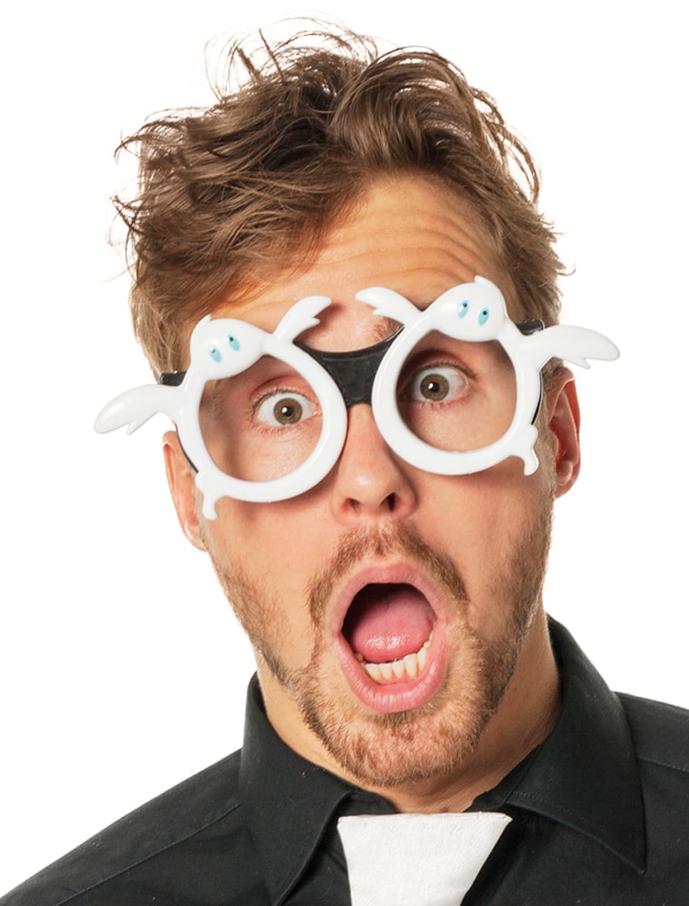 Brille Geister weiß Brille Geister weiß