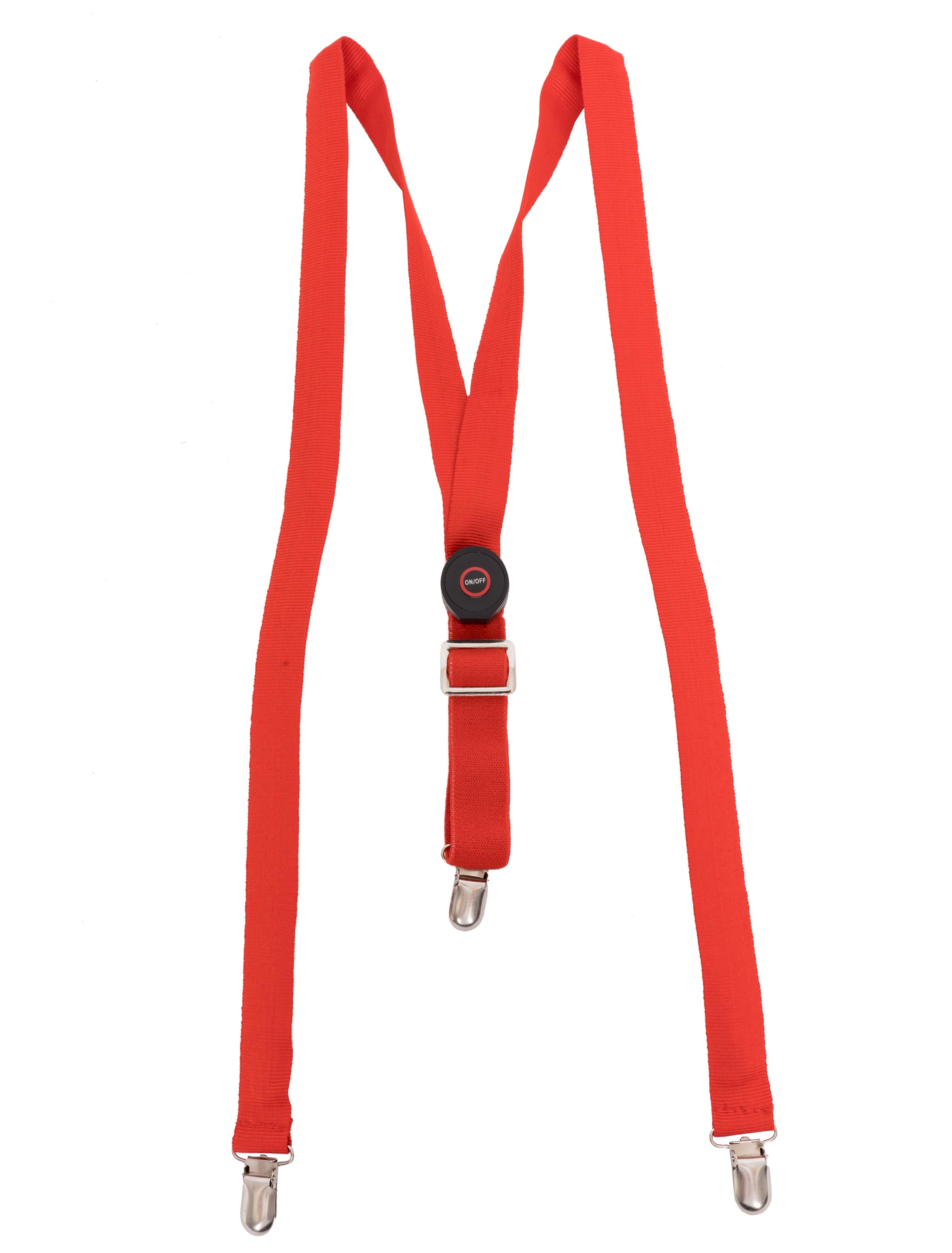 LED Hosenträger rot